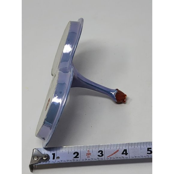 Vintage Porcelain‎ Hand Painted Made In Japan Salt & Pepper Shaker Tray Blue - Picture 10 of 10